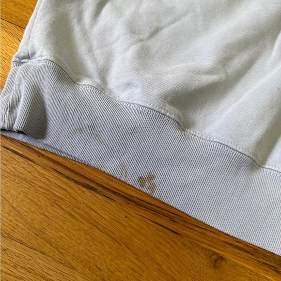 Brandy Melville John Galt Yosemite Sierra Nevada Bear Hoodie Blue Size XL - Picture 6 of 7